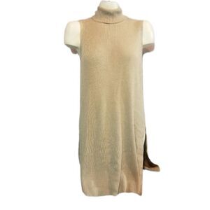 Velvet‎ Heart Sleeveless Beige Tunic Dress Size Medium